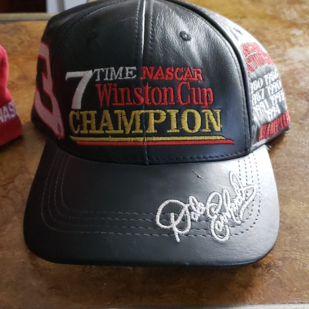 Dale Senior and Dale jr baseball caps